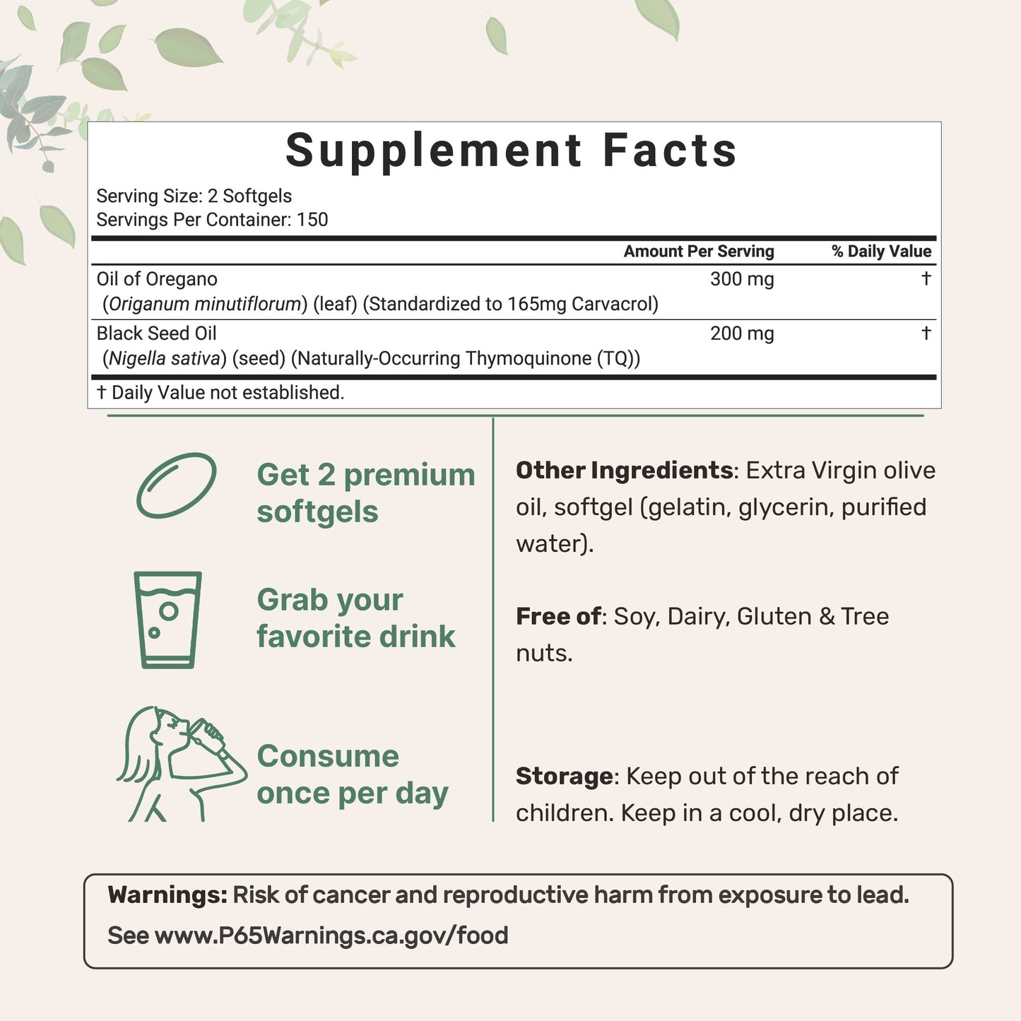 Bioavailable R-ALA Nerve Support Softgels
